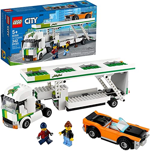 LEGO City Auto-Transporter 60305 - Bausatz; Spielset für Kinder (342 Teile) von LEGO