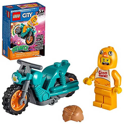 LEGO City Chicken Stunt Bike 60310 Building Kit (10 Pieces) von LEGO