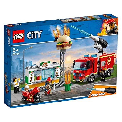 LEGO City Feuerwehreinsatz im Burger-Restaurant 60214 (327 Teile) - 2019 von LEGO