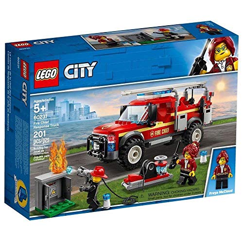LEGO City Fire Chief Response Truck 60231 Building Kit, New 2019 (201 Pieces) von LEGO
