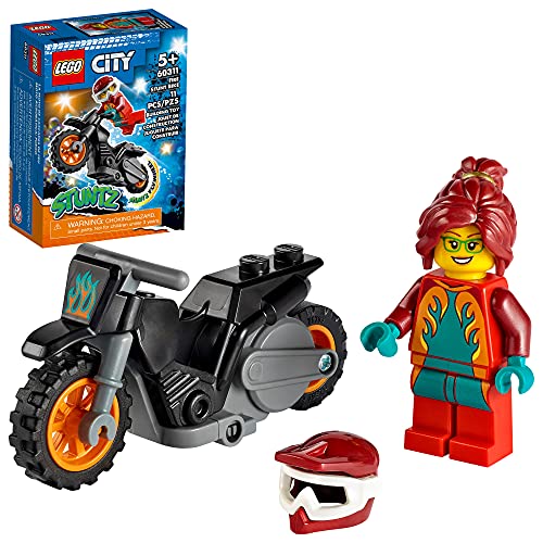 LEGO City Fire Stunt Bike 60311 Building Kit (11 Pieces) von LEGO