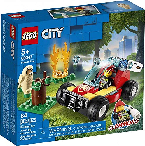 LEGO City Forest Fire 60247 Firefighter Toy, Cool Building Toy for Kids, New 2020 (84 Pieces) von lego