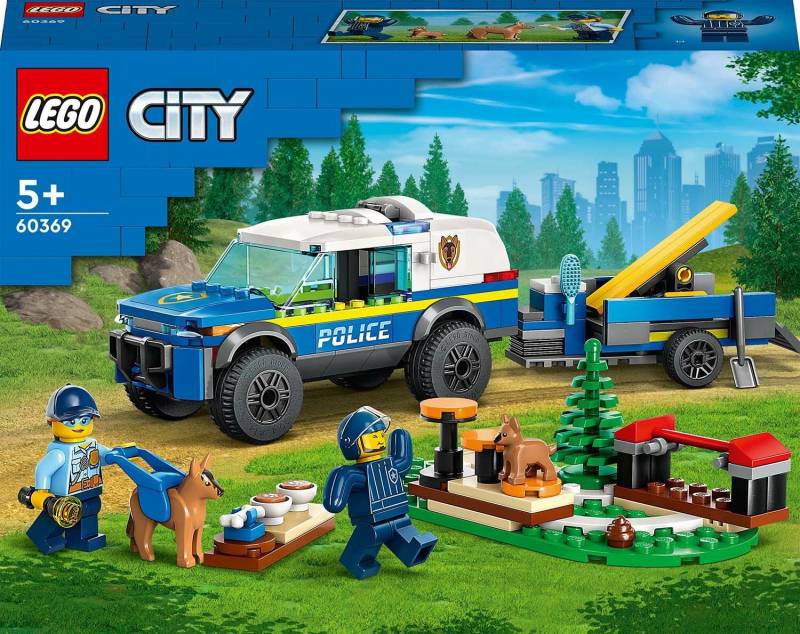 LEGO City Police 60369 Mobiles Polizeihunde-Training von LEGO