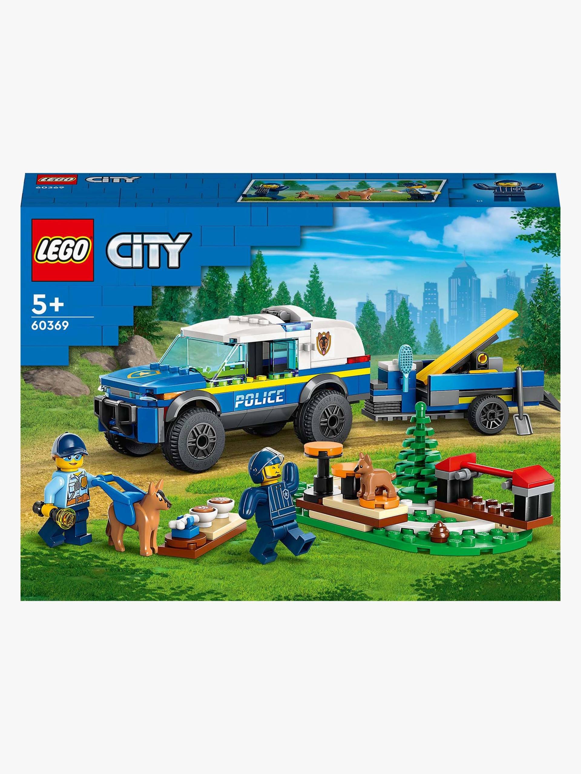LEGO City Police 60369 Mobiles Polizeihunde-Training von LEGO