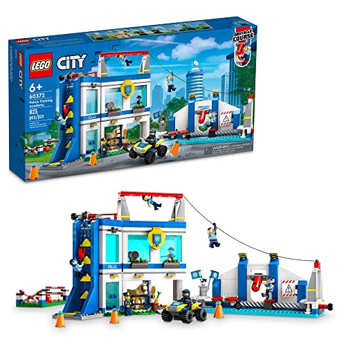 LEGO City Police Training Academy 60372 - Station Spielset mit Hindernislauf, Pferdefigur, Quad Bike Spielzeug und 6 Offizier Minifiguren, für Kinder ab 6 Jahren LEGO City Police Training Academy 60372 - Station Spielset mit Hindernislauf, Pferdefigur, Quad Bike Spielzeug und 6 Offizier Minifiguren, für Kinder ab 6 Jahren von LEGO