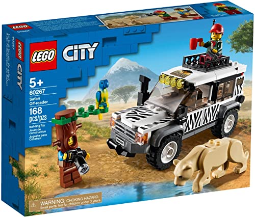 LEGO City Safari Off-Roader 60267 Off-Road Toy, Cool Toy for Kids, New 2020 (168 Stück) von LEGO