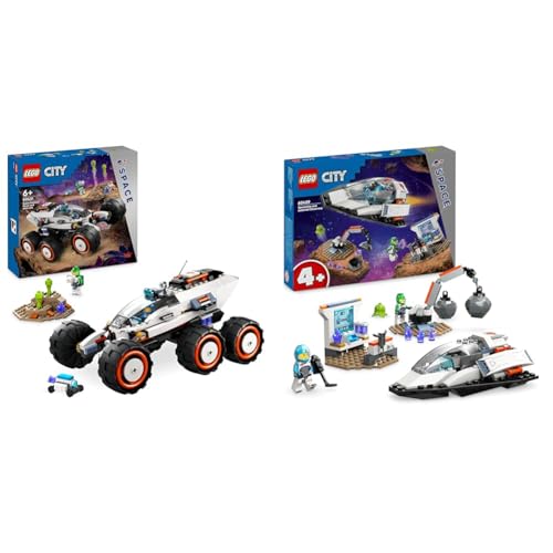 LEGO City Weltraum-Rover mit Außerirdischen & City Bergung eines Asteroiden im Weltall von LEGO