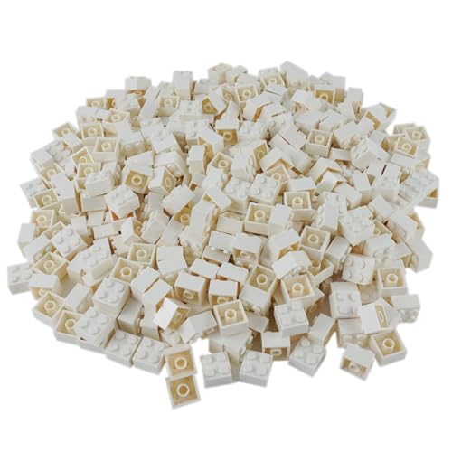 Lego® Steine Weiss - 100 Stück 2x2 Bausteine - Lego® Classic Basic - Modellnummer 3003 - Konstruktionspielzeug, Lernspielzeug zur Entwicklung und zum Lernen für Kinder ab 3 Jahre von LEGO