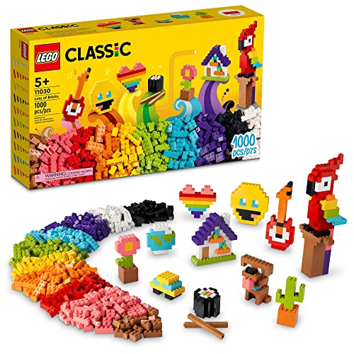 LEGO Classic 11030 - Großes Kreativ-Bauset (1000 Teile) von LEGO