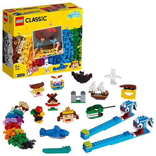 LEGO Classic Bausteine - Schattentheater, Baukasten für Schattenfiguren, lustiges Konstruktionsspielzeug ab 5 Jahre 11009 LEGO Classic Bausteine - Schattentheater, Baukasten für Schattenfiguren, lustiges Konstruktionsspielzeug ab 5 Jahre 11009 von LEGO