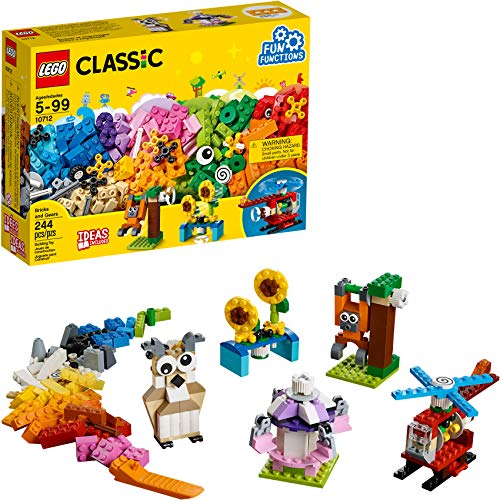 LEGO Classic Bricks and Gears 10712 Building Kit (244 Pieces) von LEGO