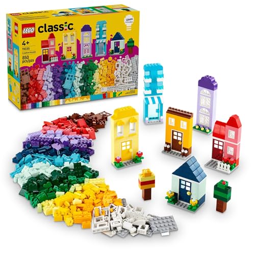 LEGO Classic Creative Houses Brick Building Set for Kids, Toy House Gift with Accessories and Doll Houses, Creative Toy for Young Builders, Boys and Girls Ages 4 and Up, 11035 LEGO Classic Creative Houses Brick Building Set for Kids, Toy House Gift with Accessories and Doll Houses, Creative Toy for Young Builders, Boys and Girls Ages 4 and Up, 11035 von LEGO