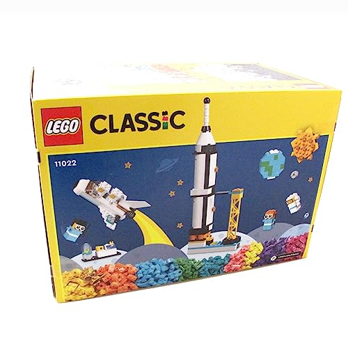 LEGO Classic Space Mission Toy Bausatz mit 10 Mini-Raummodellen ab 11022-5 Jahren (1700 Stück) von LEGO