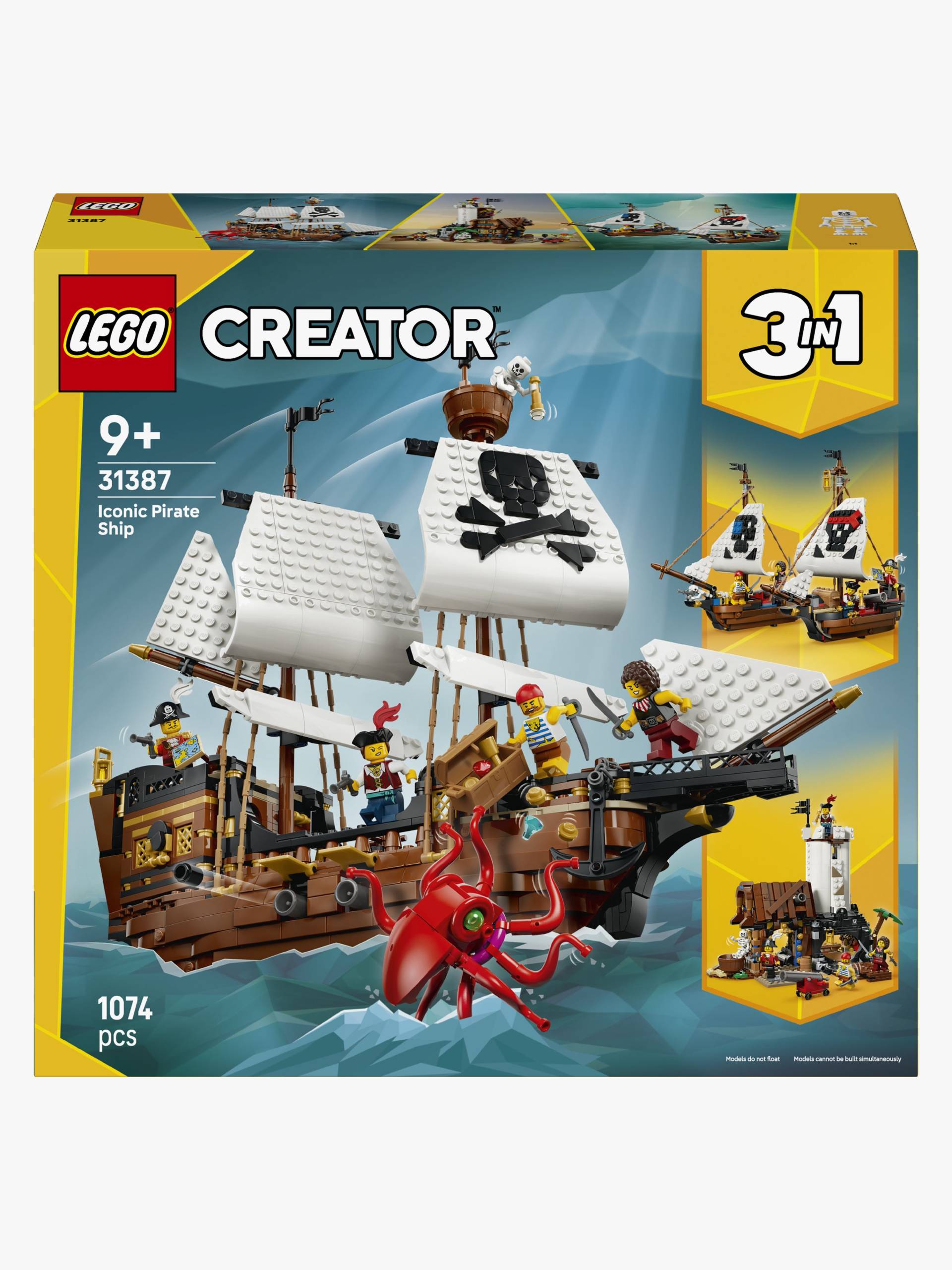 LEGO Creator 31387 Legendäres Piratenschiff von LEGO