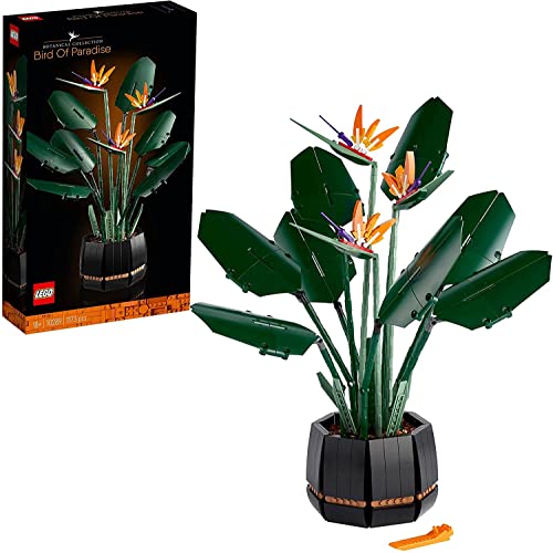 LEGO Creator Expert Bird of Paradise 10289 Erwachsene Kunstpflanzen Blumen Geschenkidee, ab 18 Jahren von LEGO