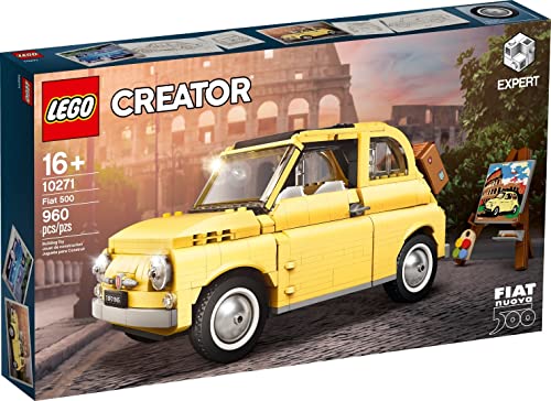 LEGO 10271 FIAT 500 Modellauto, Set für Teenager und Erwachsene, Spielzeugauto, Sammlerstück, tolle Geschenkidee von LEGO