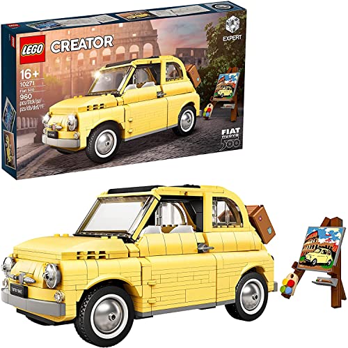 LEGO 10271 FIAT 500 Modellauto, Set für Teenager und Erwachsene, Spielzeugauto, Sammlerstück, tolle Geschenkidee von LEGO