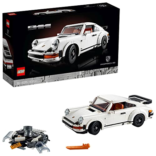 LEGO Creator Expert Modellauto Porsche 911 Sammlerstück 1458-teiliger Modellbausatz, Maße: 35cm x 16cm x 10cm, 10295 von LEGO