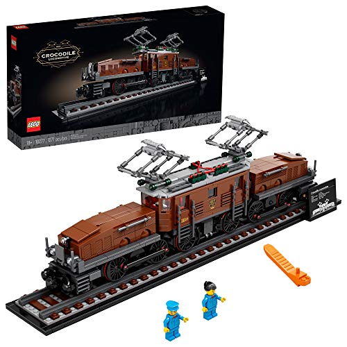 lego Crocodile Locomotive 10277 Building Kit; Recreate The Iconic Crocodile Locomotive with This Train Model; Makes a Great Gift Idea for Train Enthusiasts, New 2020 (1,271 Pieces) von LEGO