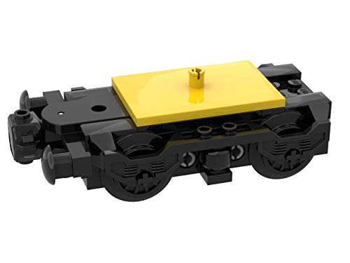 LEGO Custom City Zug Motor Bogey mit Puffer und Räder für Wagen 60051 von Demonhunter Bricks
