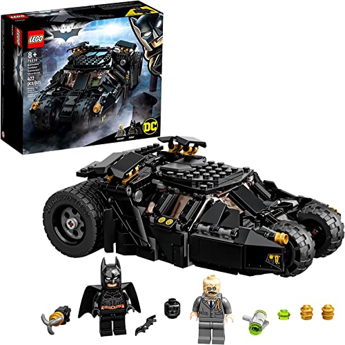 LEGO 76239 DC Batman Super Heroes Batmobile Tumbler: Duell mit Scarecrow, Spielzeugauto, Batman- und Scarecrow-Minifiguren für Kinder ab 8 Jahren von Lego