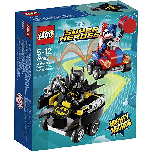LEGO DC Universe Super Heroes 76092 "Mighty Micros: Batman vs Harley Quinn" Konstruktionsspielzeug, bunt von LEGO DC Universe Super Heroes