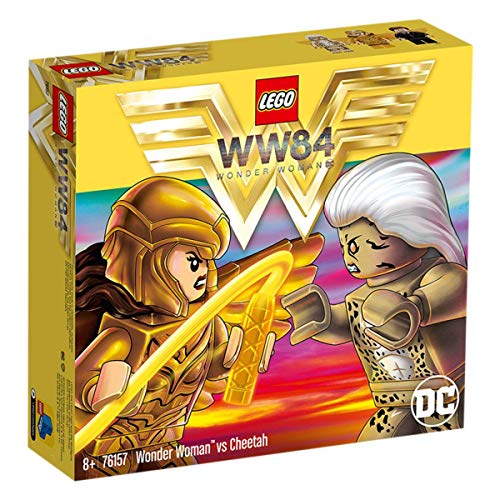 LEGO DC Wonder Woman vs Cheetah 76157 with Wonder Woman (Diana Prince), The Cheetah (Barbara Minerva) and Max; Action Figure Toy for Kids Aged 7 and up, New 2020 (371 Pieces) von LEGO