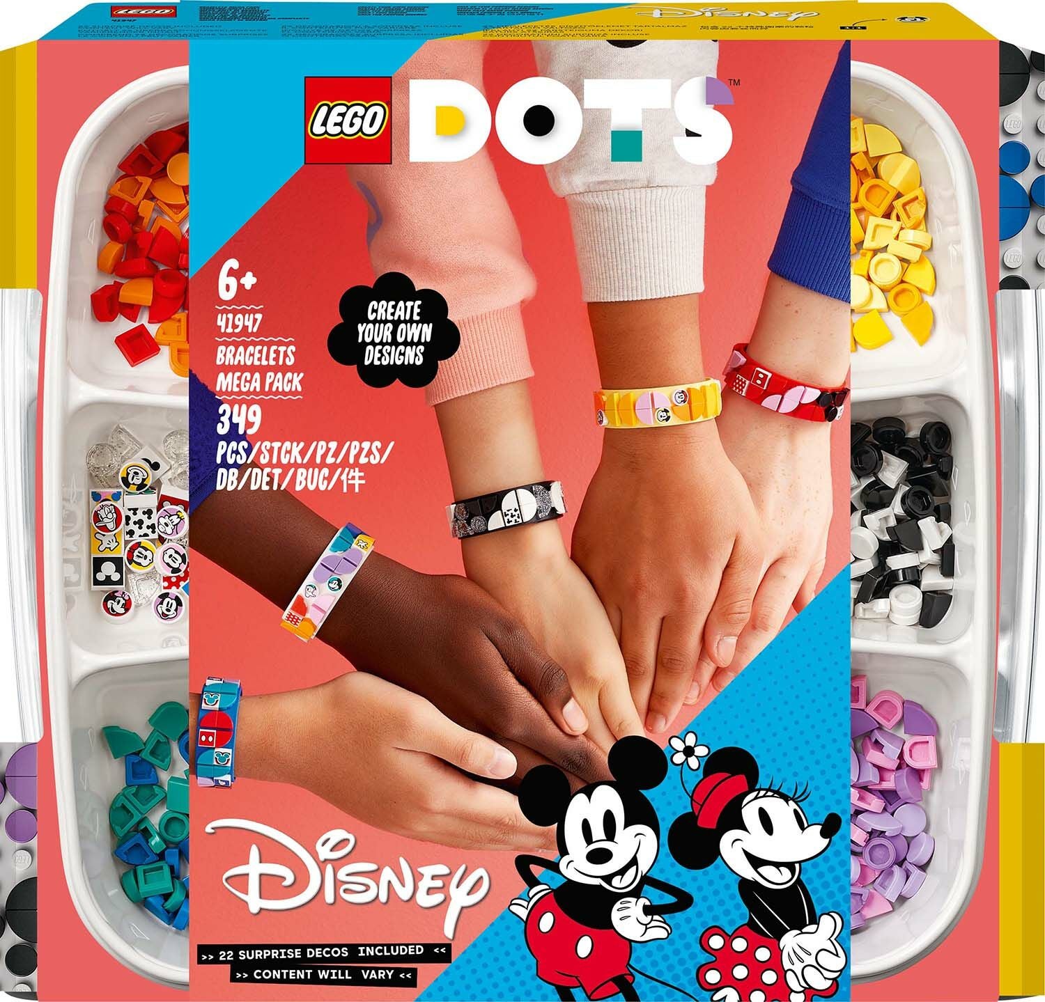 LEGO DOTS 41947 Mickys Armband-Kreativset von LEGO