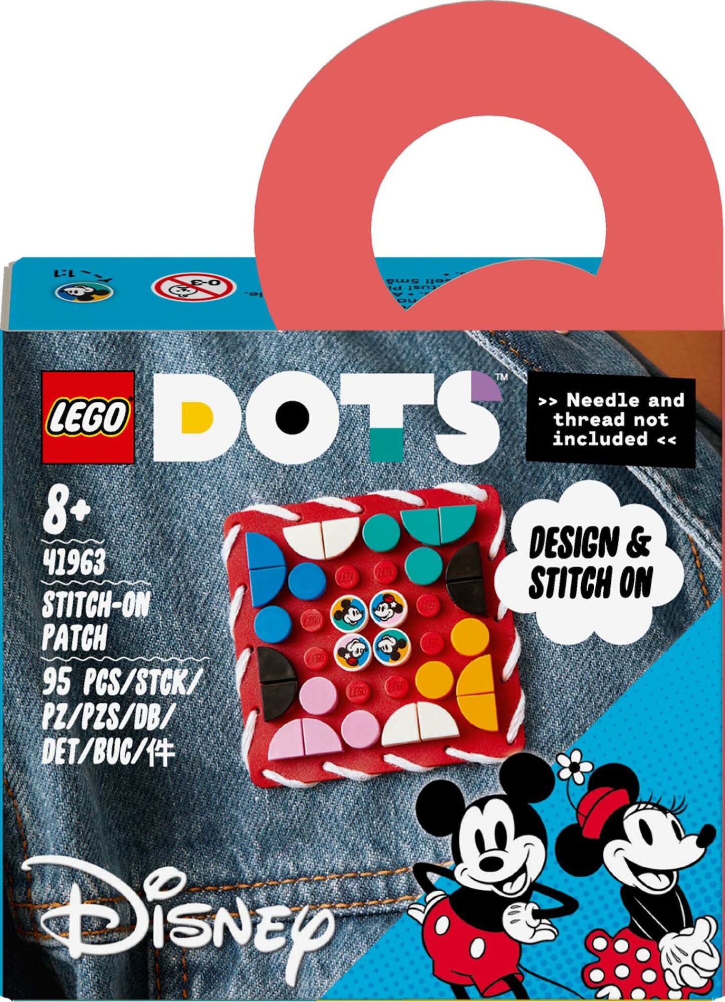 LEGO DOTS 41963 Micky und Minnie Kreativ-Aufnäher von LEGO
