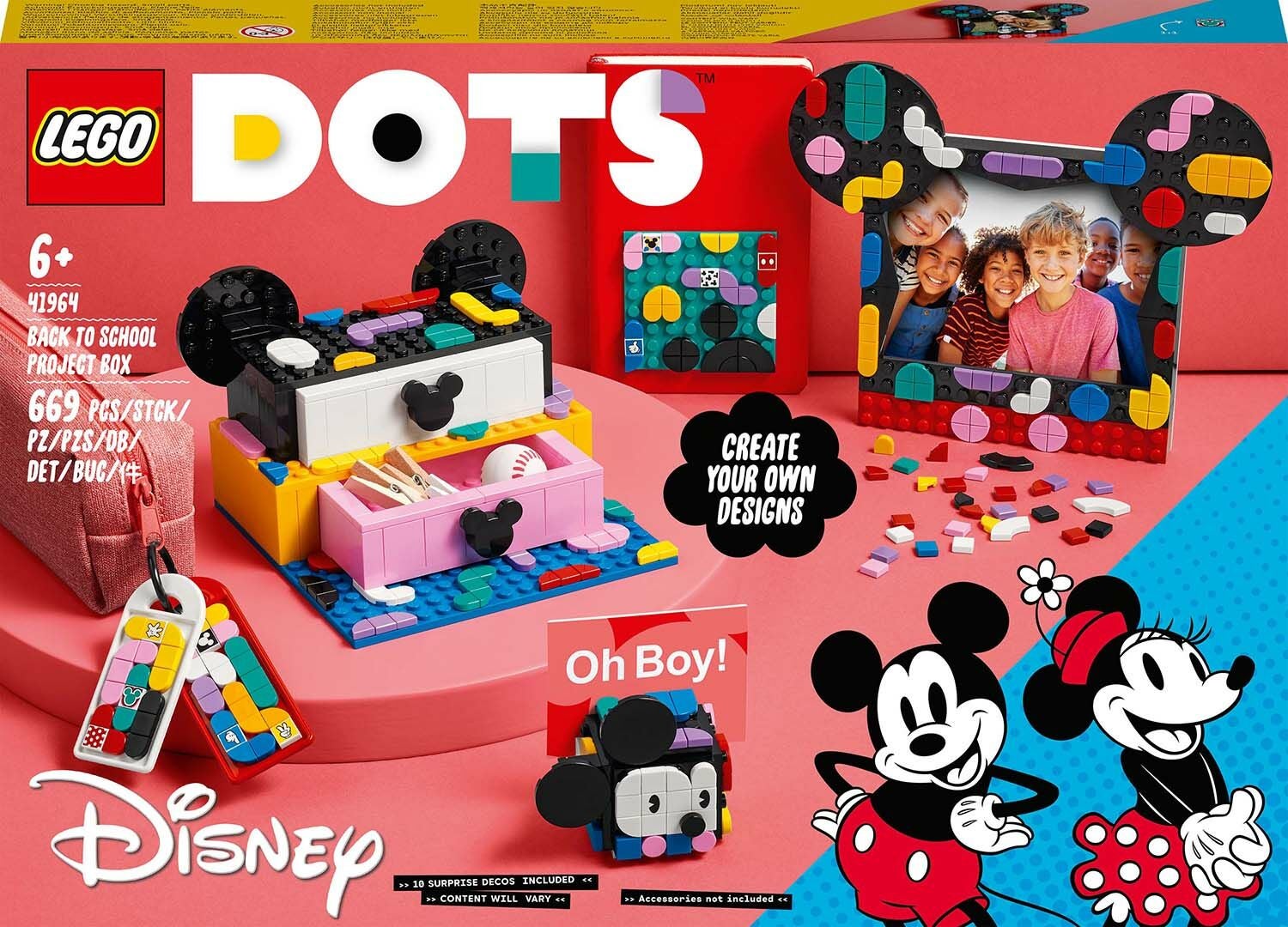 LEGO DOTS 41964 Micky & Minnie Kreativbox zum Schulanfang LEGO DOTS 41964 Micky & Minnie Kreativbox zum Schulanfang von LEGO