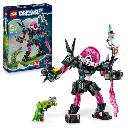 LEGO DREAMZzz 2-in-1 Mateo vs. Cyberhirn-Mech - Roboter Spielzeug für Jungen & Mädchen ab 8 Jahren - Umbaubar in Skorpion - Inkl. Einer Minifigur und einem Träumling - kreative Geschenkidee - 71495 LEGO DREAMZzz 2-in-1 Mateo vs. Cyberhirn-Mech - Roboter Spielzeug für Jungen & Mädchen ab 8 Jahren - Umbaubar in Skorpion - Inkl. Einer Minifigur und einem Träumling - kreative Geschenkidee - 71495 von LEGO