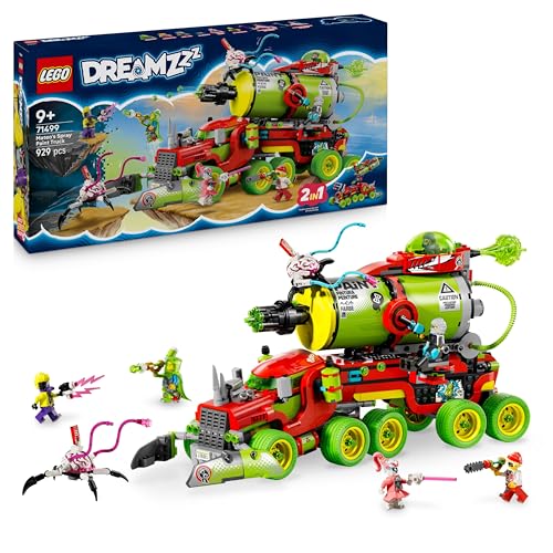 LEGO DREAMZzz 2-in-1 Mateos Sprühdosen-Truck - Spielzeug mit 2 Bauvarianten, mit 5 Minifiguren inkl. Copper und Mr. Oz - Kreatives Geschenk zum Geburtstag für Jungen & Mädchen ab 9 Jahren - 71499 LEGO DREAMZzz 2-in-1 Mateos Sprühdosen-Truck - Spielzeug mit 2 Bauvarianten, mit 5 Minifiguren inkl. Copper und Mr. Oz - Kreatives Geschenk zum Geburtstag für Jungen & Mädchen ab 9 Jahren - 71499 von LEGO
