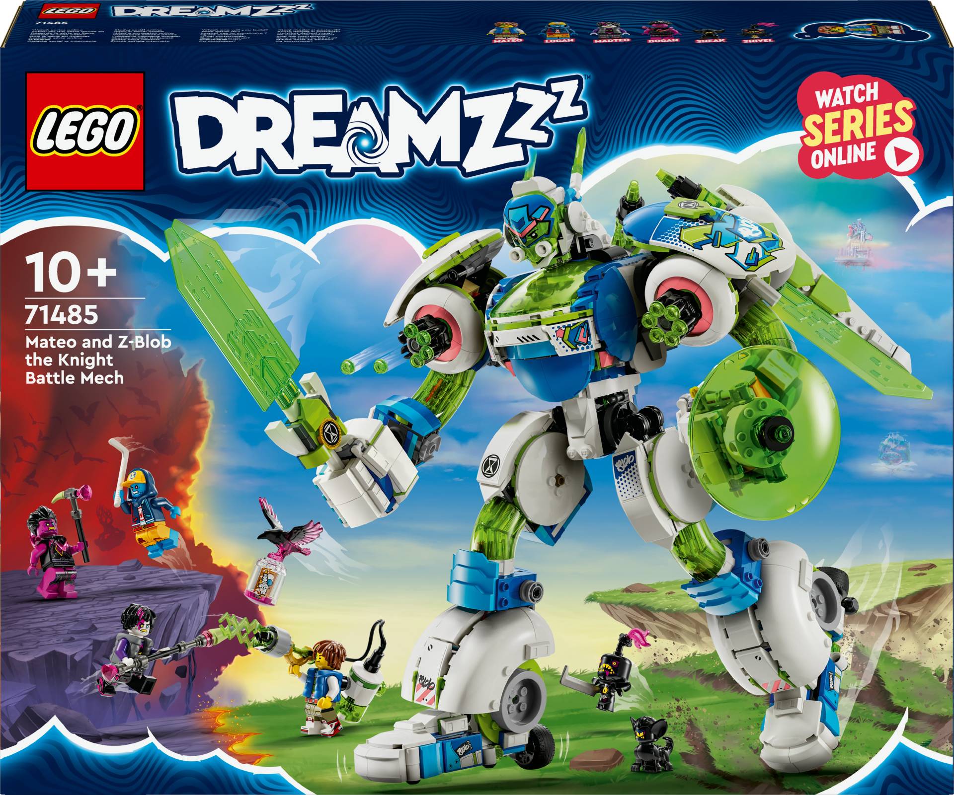LEGO DREAMZzz 71485 Mateo und Z-Blob der Ritter-Mech LEGO DREAMZzz 71485 Mateo und Z-Blob der Ritter-Mech von LEGO