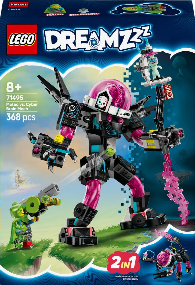 LEGO DREAMZzz 71495 Mateo vs. Cyberhirn-Mech von LEGO