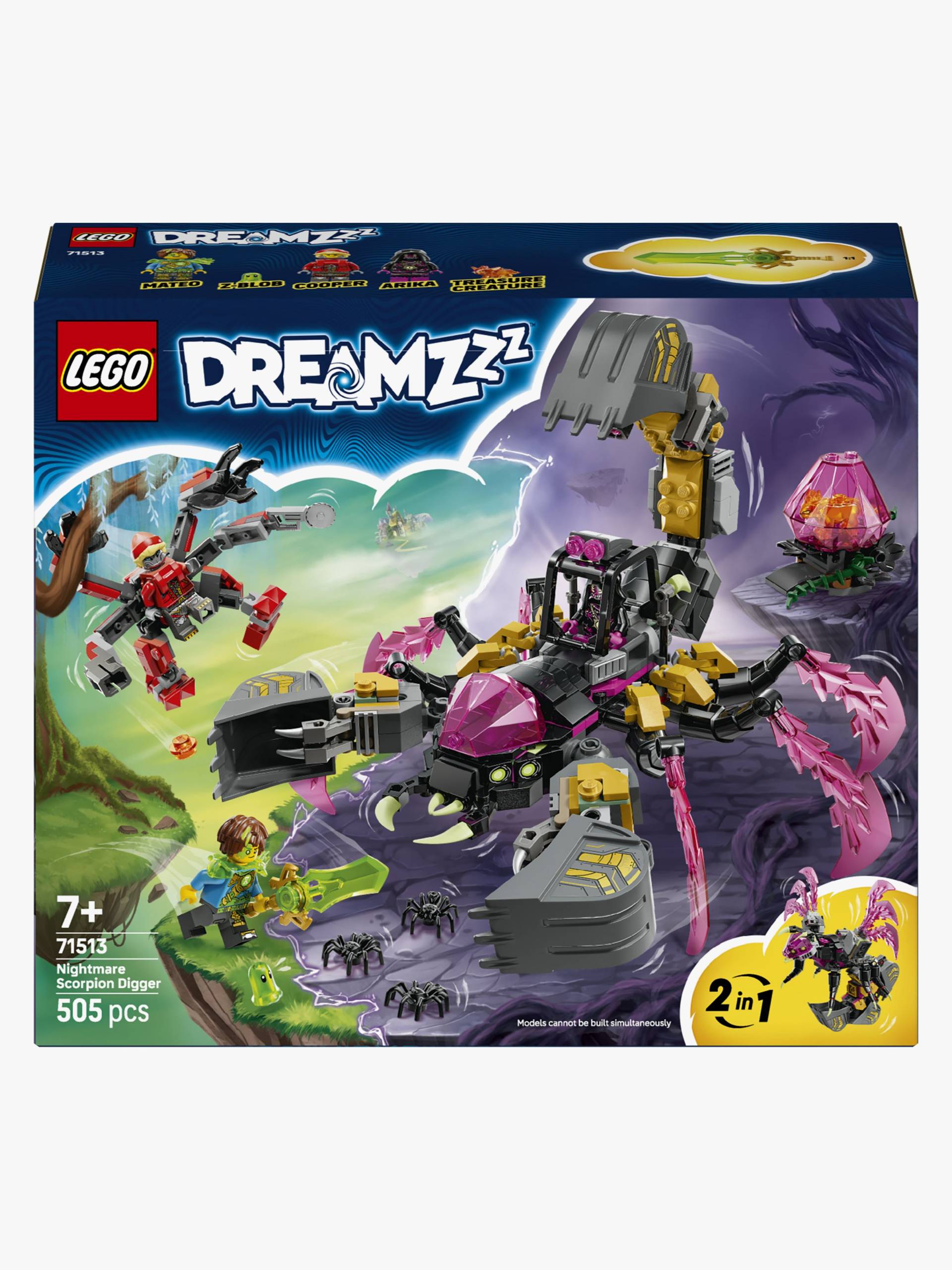 LEGO DREAMZzz 71513 Albtraum-Skorpionbagger von LEGO