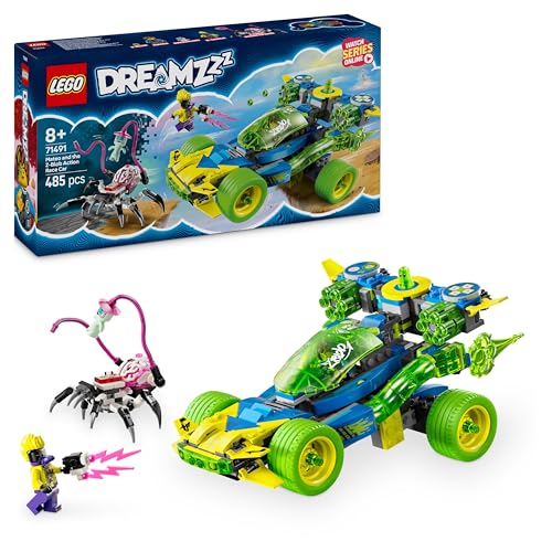 LEGO DREAMZzz Mateo mit dem Z-Blob Action-Rennwagen, 2-in-1 Fantasy-Spielset mit Fahrzeugen, Minifiguren und Traumwesen für Kinder ab 8 Jahren, Geschenk für Jungen und Mädchen 71491 LEGO DREAMZzz Mateo mit dem Z-Blob Action-Rennwagen, 2-in-1 Fantasy-Spielset mit Fahrzeugen, Minifiguren und Traumwesen für Kinder ab 8 Jahren, Geschenk für Jungen und Mädchen 71491 von LEGO