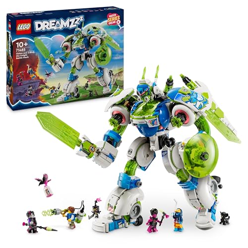 LEGO DREAMZzz Mateo und Z-Blob der Ritter-Mech, Fantasy-Spielzeug zum Umbauen für Jungen und Mädchen ab 10 Jahren, Geschenk für Kinder, Spielzeug-Roboter in 3 Varianten, Space Shuttle 71485 von LEGO