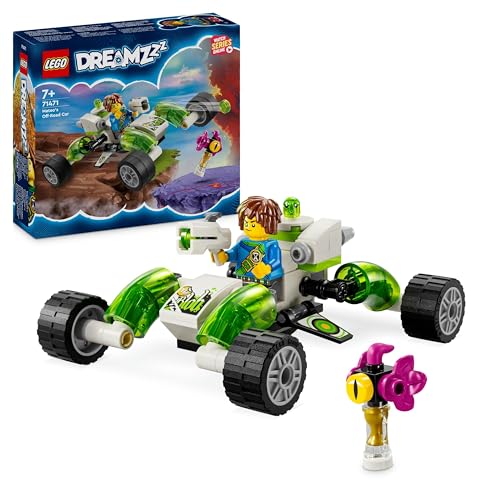 LEGO DREAMZzz Mateos Geländeflitzer, Baue Strandbuggy oder Quadrokopter, Fahrzeug-Bauset mit Auto und Flugzeug-Spielzeug für Kinder, Fantasy-Geschenk für Jungs und Mädchen ab 7 Jahren 71471 von LEGO