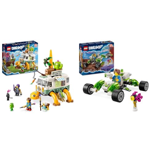 LEGO DREAMZzz Mrs. Castillos Schildkrötenbus, baue das Wohnmobil-Spielzeug & DREAMZzz Mateos Geländeflitzer, Baue Strandbuggy oder Quadrokopter LEGO DREAMZzz Mrs. Castillos Schildkrötenbus, baue das Wohnmobil-Spielzeug & DREAMZzz Mateos Geländeflitzer, Baue Strandbuggy oder Quadrokopter von LEGO