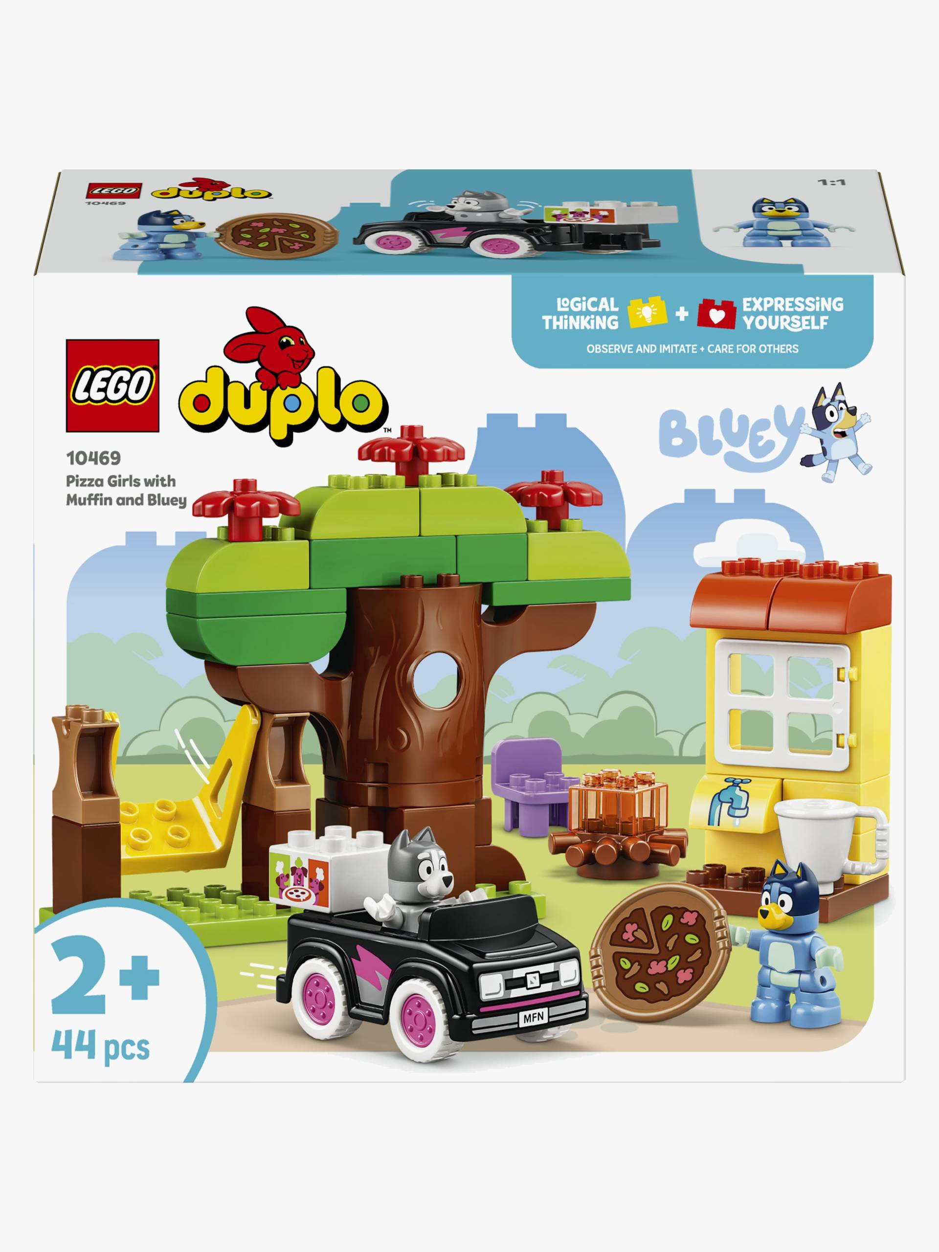 LEGO DUPLO Bluey 10469 Pizza-Schwestern mit Muffin und Bluey LEGO DUPLO Bluey 10469 Pizza-Schwestern mit Muffin und Bluey von LEGO
