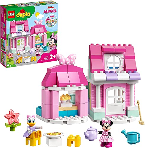 LEGO DUPLO Disney Minnie’s House and Café 10942 Dollhouse Building Toy for Kids with Minnie Mouse and Daisy Duck; New 2021 (91 Pieces) von LEGO
