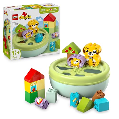 LEGO DUPLO Formsortierer: Welpenhaus - Lernspielzeug zum Sortieren für Kleinkinder, mit farbenfrohen Bausteinen - Fördert die Feinmotorik bei Mädchen & Jungen ab 1,5 Jahren - 10441 LEGO DUPLO Formsortierer: Welpenhaus - Lernspielzeug zum Sortieren für Kleinkinder, mit farbenfrohen Bausteinen - Fördert die Feinmotorik bei Mädchen & Jungen ab 1,5 Jahren - 10441 von LEGO