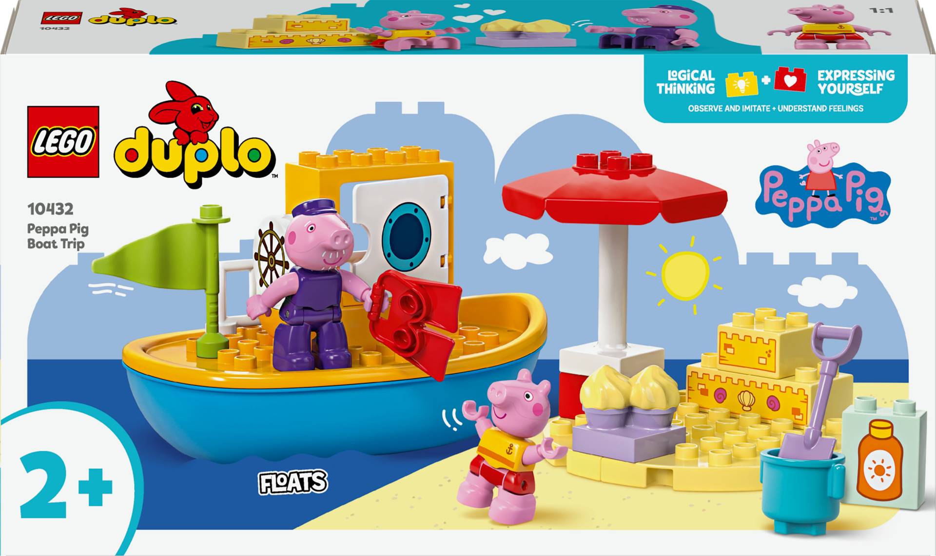 LEGO DUPLO Peppa Pig 10432 Peppas Bootsausflug von LEGO