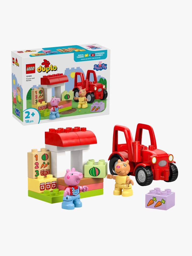 LEGO DUPLO Peppa Pig 10468 Traktor und Marktstand von LEGO