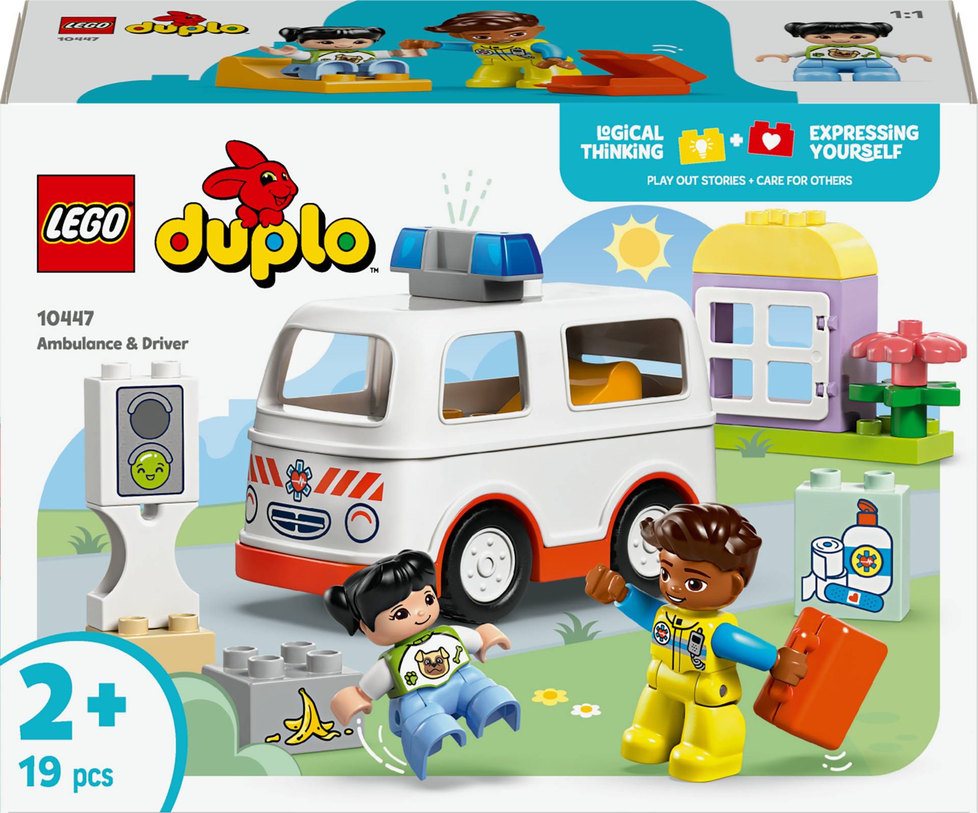 LEGO DUPLO Town 10447 Rettungswagen mit Fahrer LEGO DUPLO Town 10447 Rettungswagen mit Fahrer von LEGO