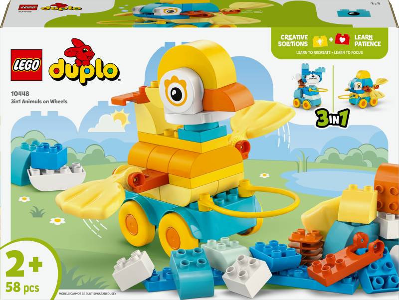 LEGO DUPLO Town 10448 Tiere auf Rädern 3-in-1-Set von LEGO