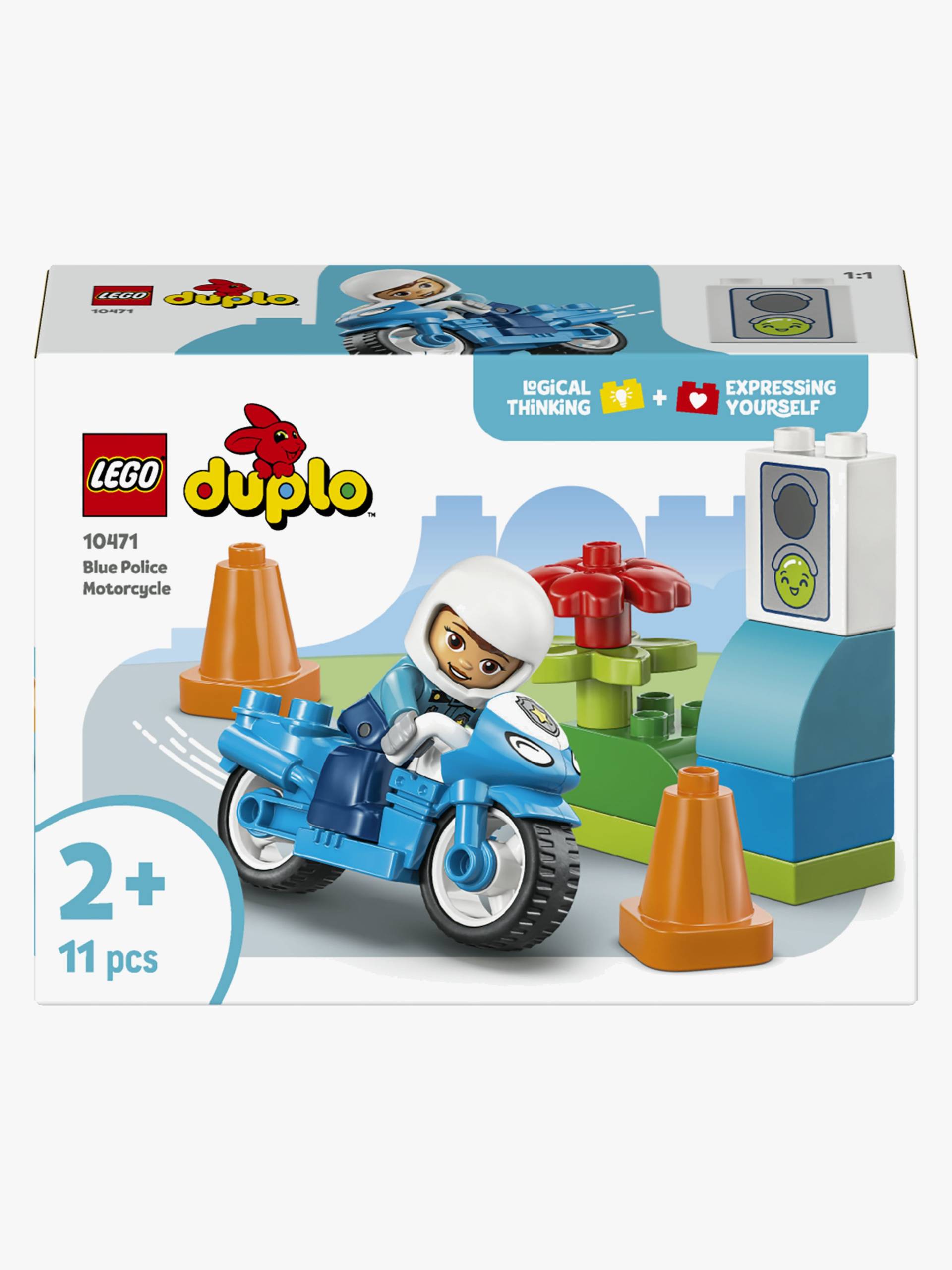 LEGO DUPLO Town 10471 Blaues Polizeimotorrad LEGO DUPLO Town 10471 Blaues Polizeimotorrad von LEGO