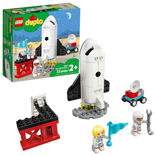 LEGO DUPLO Town Space Shuttle Mission 10944 Building Toy; Space Shuttle Creative Learning Playset, New 2021 (23 Pieces) von LEGO