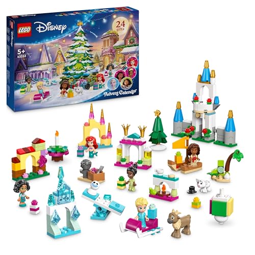 LEGO │ Disney Princess Adventskalender 2024, Bauspielzeug mit 5 Mikro-Spielfiguren, Adventsbauset für Kinder, fantasievolle Geschenkidee für Mädchen & Jungen ab 5 Jahren, Geschenk zu Weihnachten 43253 LEGO │ Disney Princess Adventskalender 2024, Bauspielzeug mit 5 Mikro-Spielfiguren, Adventsbauset für Kinder, fantasievolle Geschenkidee für Mädchen & Jungen ab 5 Jahren, Geschenk zu Weihnachten 43253 von LEGO