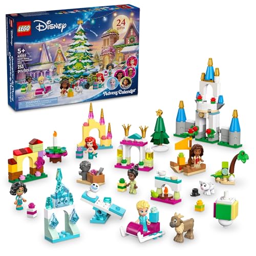 LEGO Disney Adventskalender 2024 für Kinder – Weihnachts-Adventskalender mit Mini-Builds & 8 Minifiguren, ab 5 Jahren – Disney Toys Geschenkidee für Mädchen & Jungen – 43253 LEGO Disney Adventskalender 2024 für Kinder – Weihnachts-Adventskalender mit Mini-Builds & 8 Minifiguren, ab 5 Jahren – Disney Toys Geschenkidee für Mädchen & Jungen – 43253 von LEGO